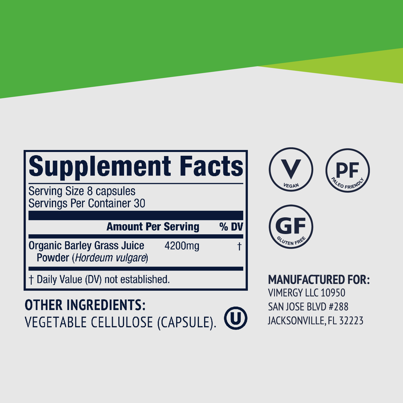 Odraorase mahlapulbri kapslid, mahe, vegan