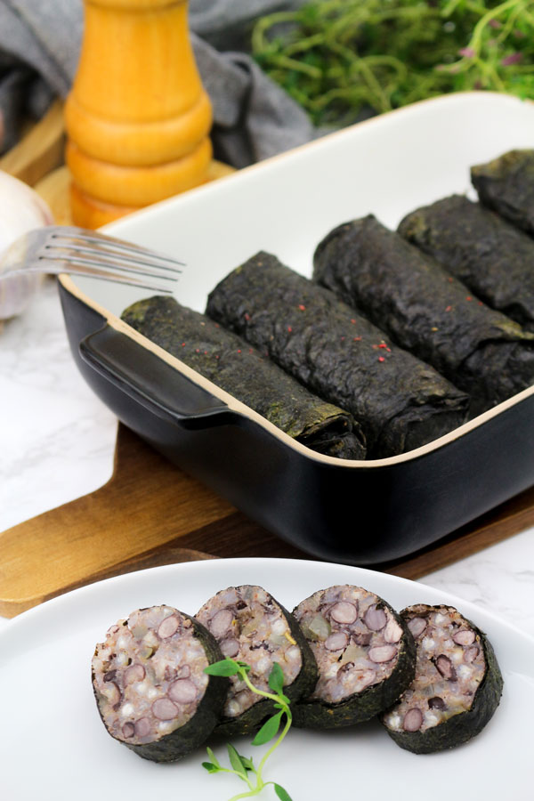 Nori lehed, verivorsti taimne alternatiiv