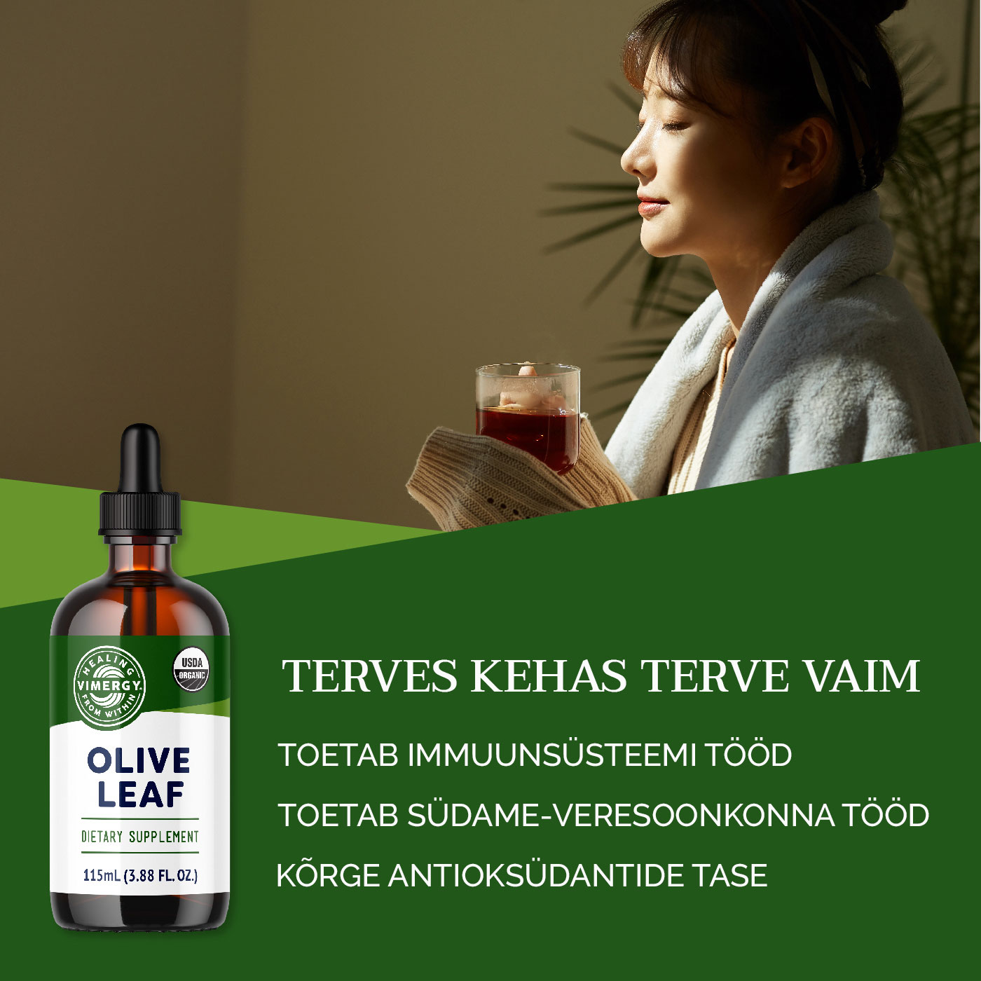Oliivilehe tinktuur