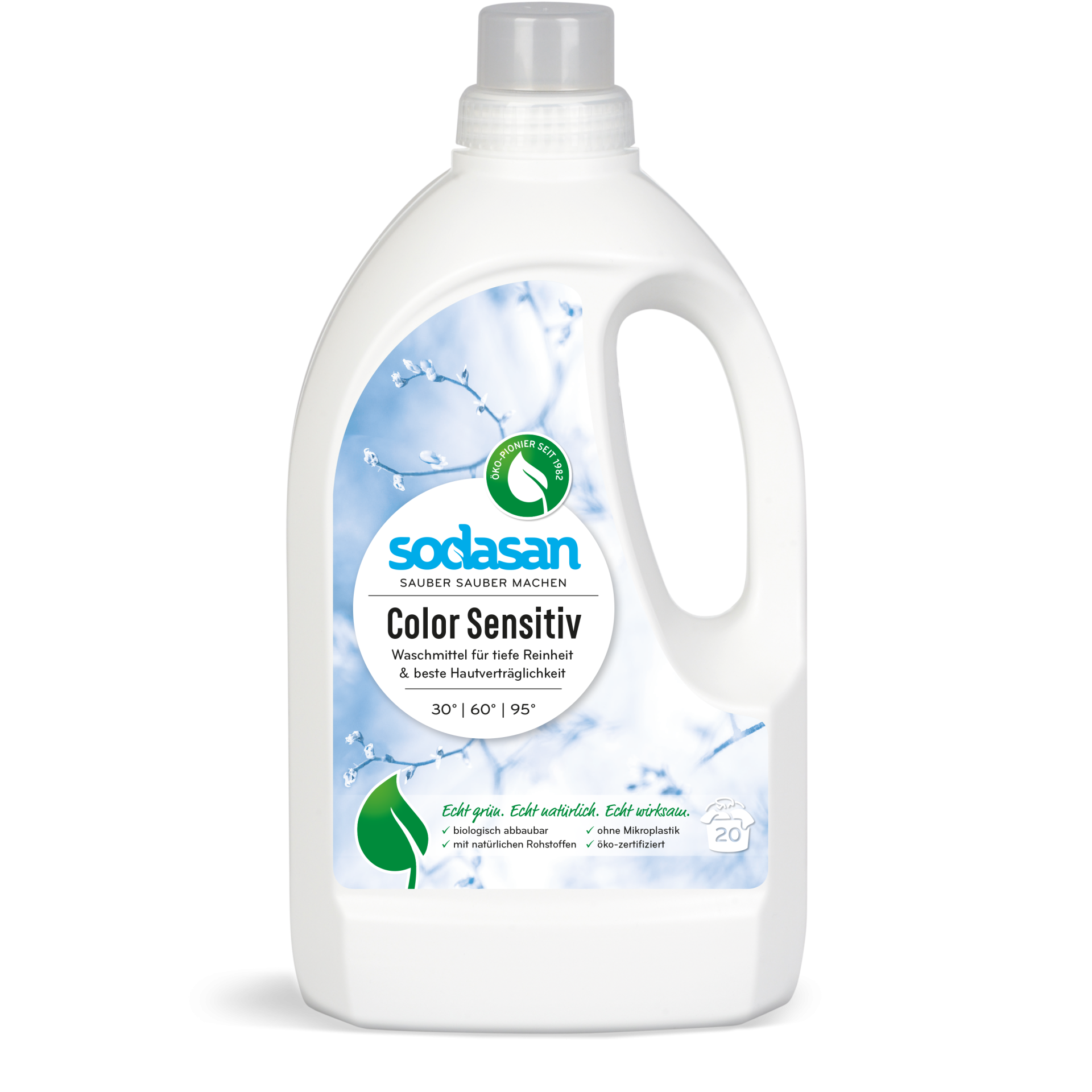 Color Sensitive 1,5 l nestemäinen pyykinpesuaine | Sodasan
