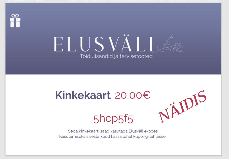 Elusväli-lahjakortti (PDF)