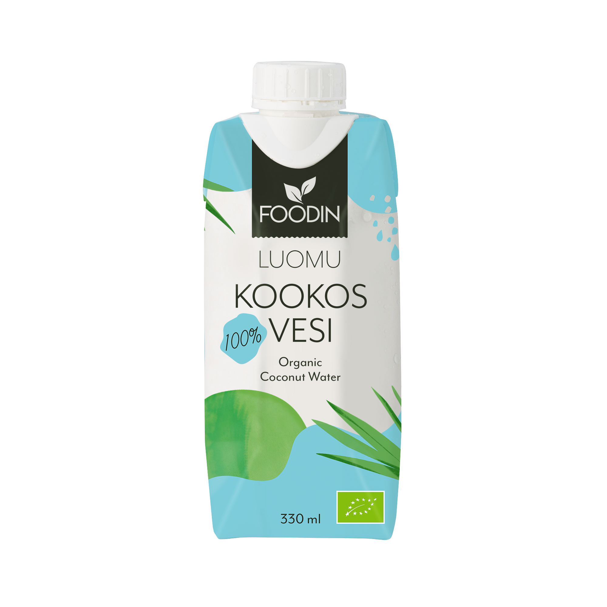 Luomu kookosvesi 330ml | Foodin