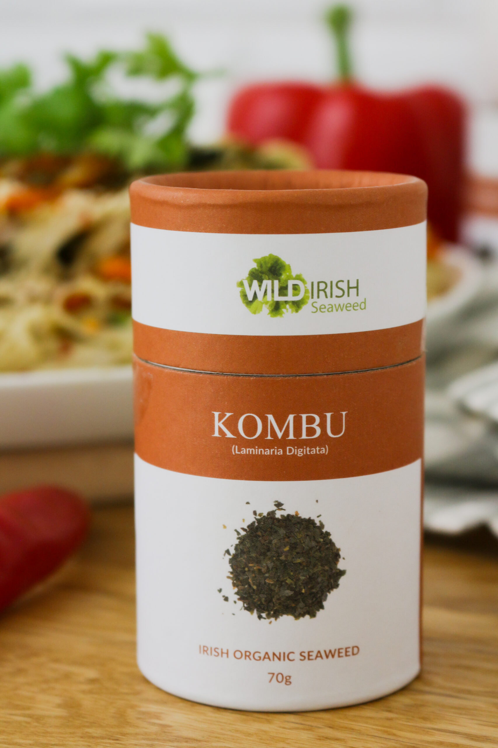 Levämauste Kombu (hienot hiutaleet) 70 g | Wild Irish Seaweed - Image 2