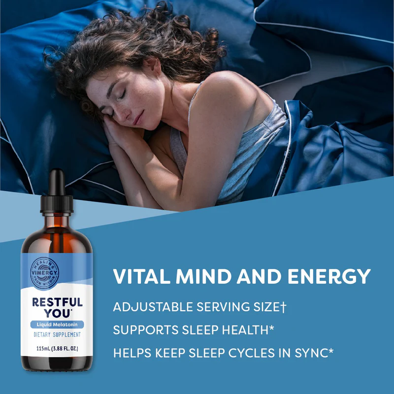 Vimergy Melatoniini Restful You, nestemäinen - 115 ml - Image 4