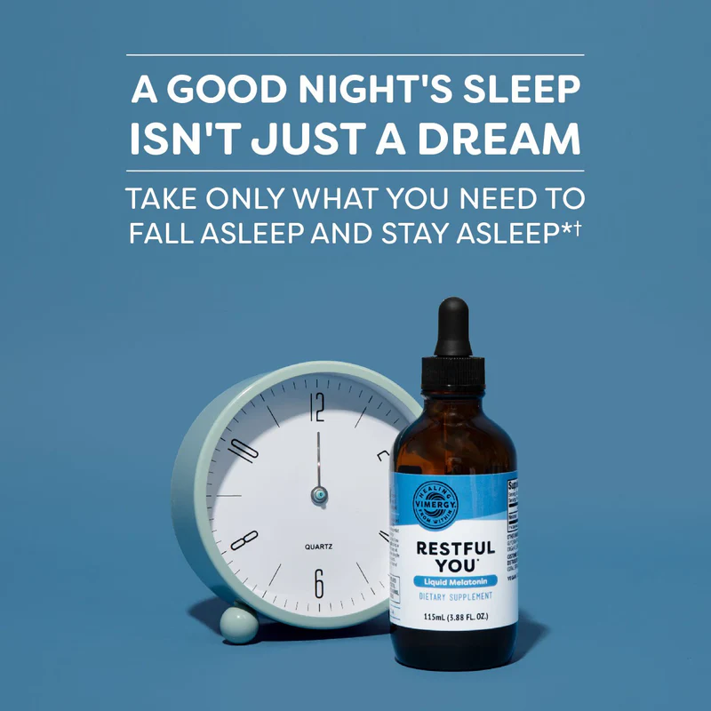 Vimergy Melatoniini Restful You, nestemäinen - 115 ml - Image 3