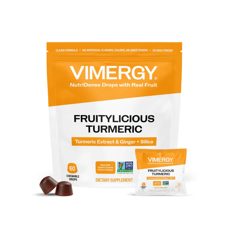 Vimergy Fruitylicious Turmeric NutriDense Drop - 60 kpl