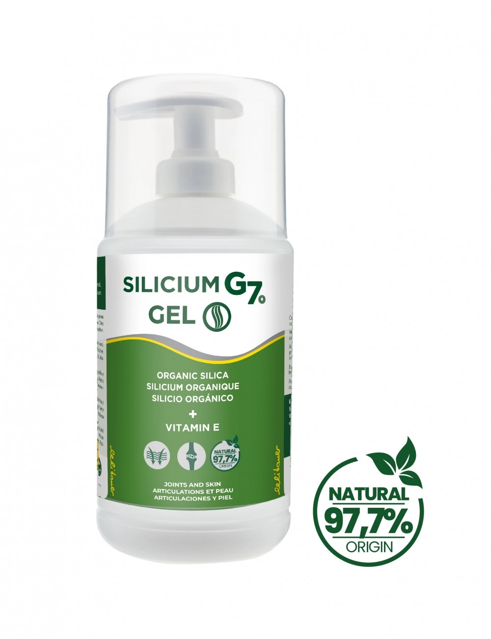 Orgaaninen piigeeli iholle 150ml | Silicium