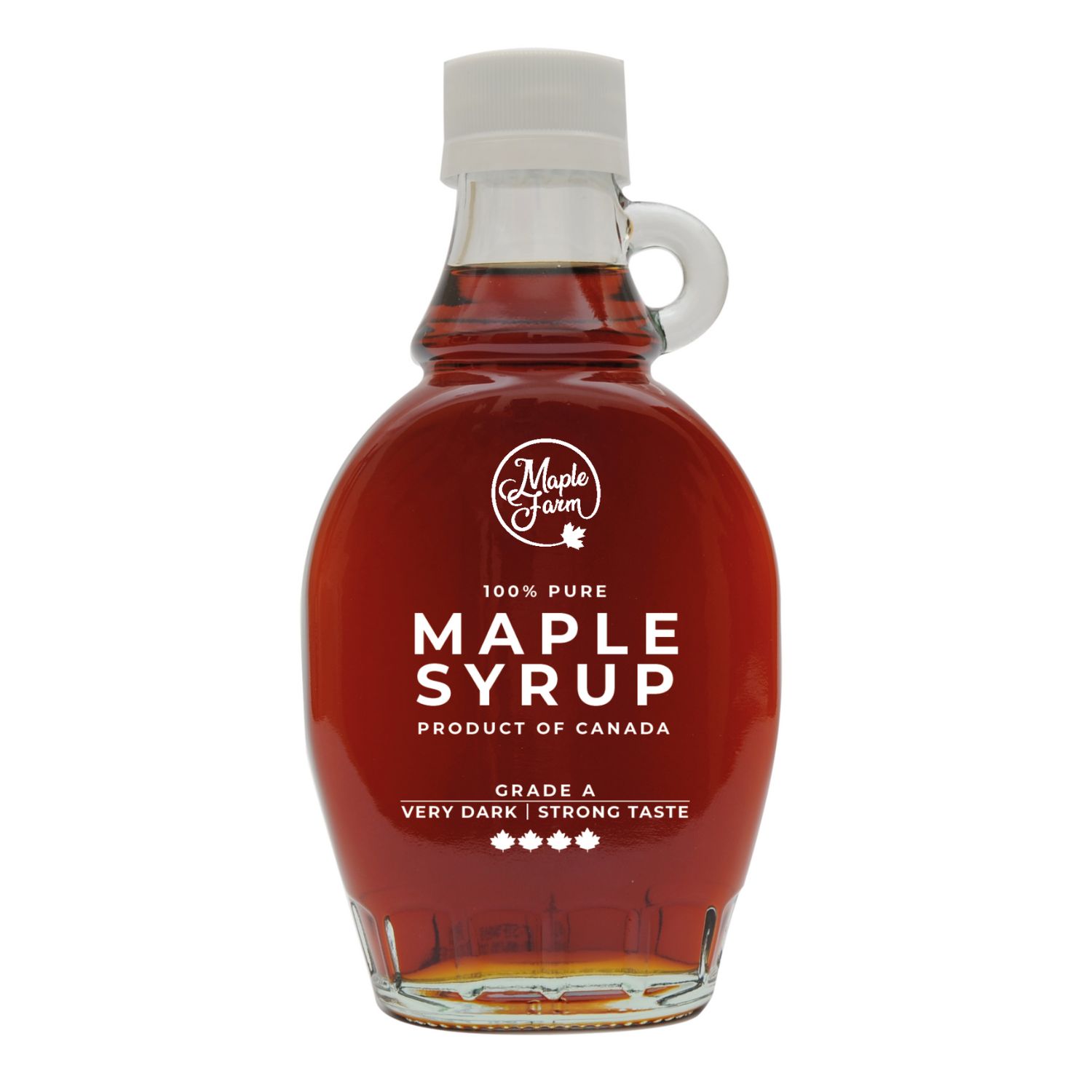 Vaahterasiirappi 189ml (250g), EXTRA DARK (IV) | Maple Farm