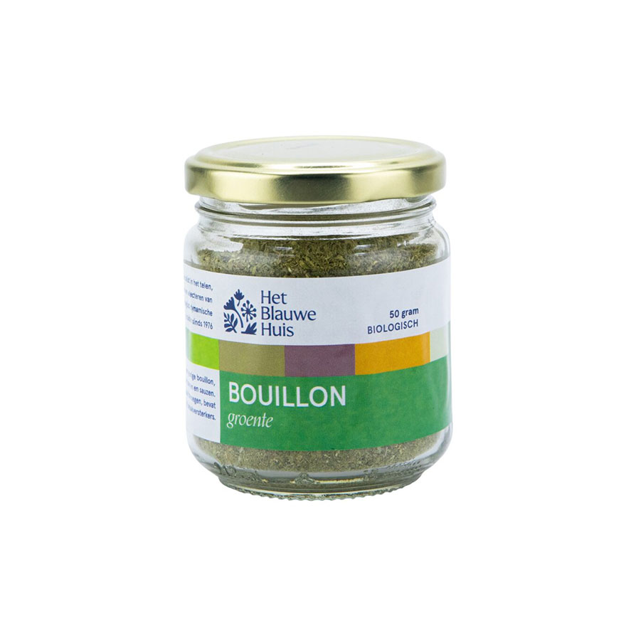 Suolaton luomukasvisliemi 50 g | Het Blauwe Huis