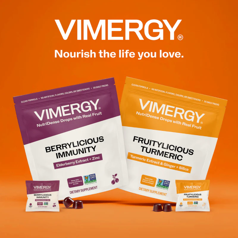 Vimergy Fruitylicious Turmeric NutriDense Drop - 60 kpl - Image 7