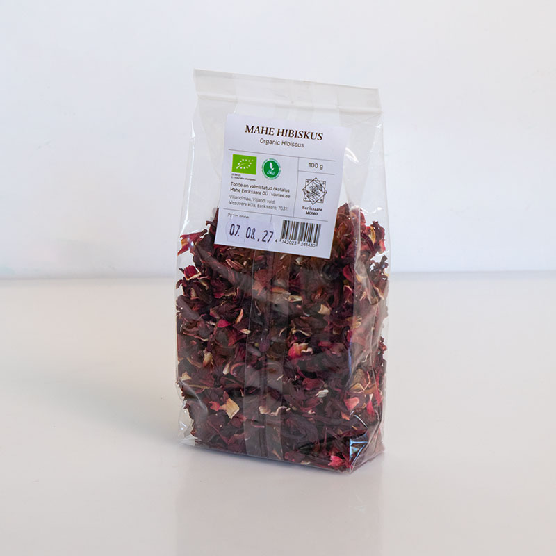 Luomu hibiskustee 100g | Eeriksaaren luomutila